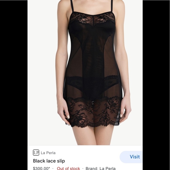Stunning Silk LaPerla Slip dress NWT